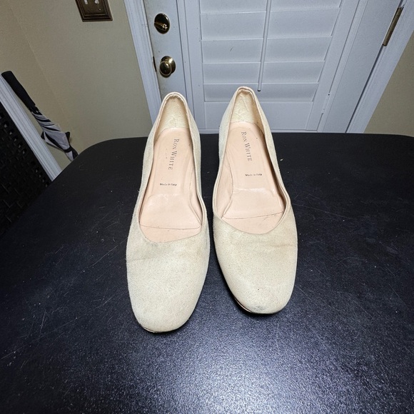 Ron White EUR 38.5 tan suede weatherproof made in Italy - Picture 12 of 12